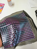 3d printed fabric dragon scale