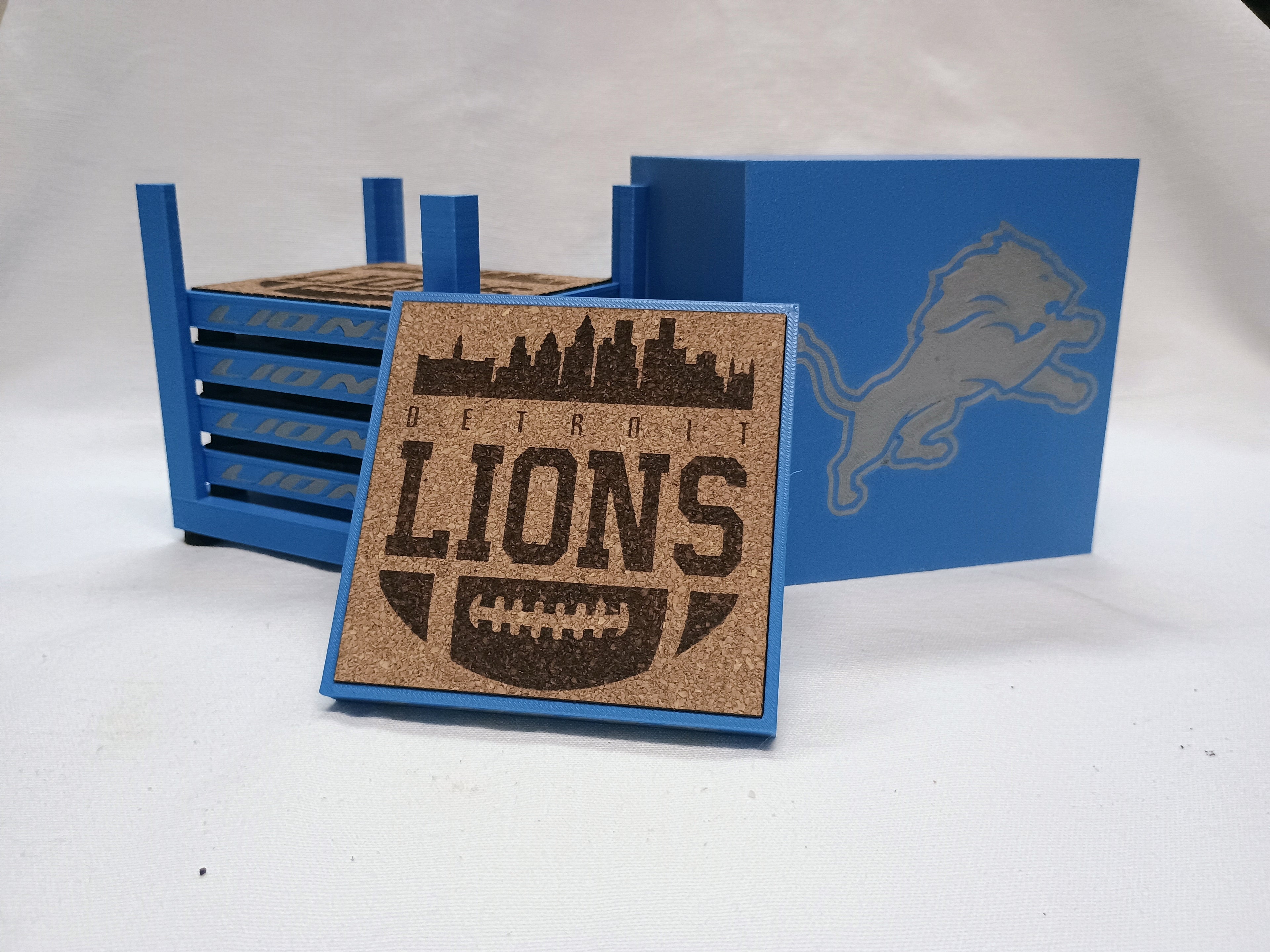 3D Printed Custom Made Team Logo Coasters