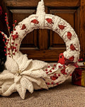 cardinal wreath